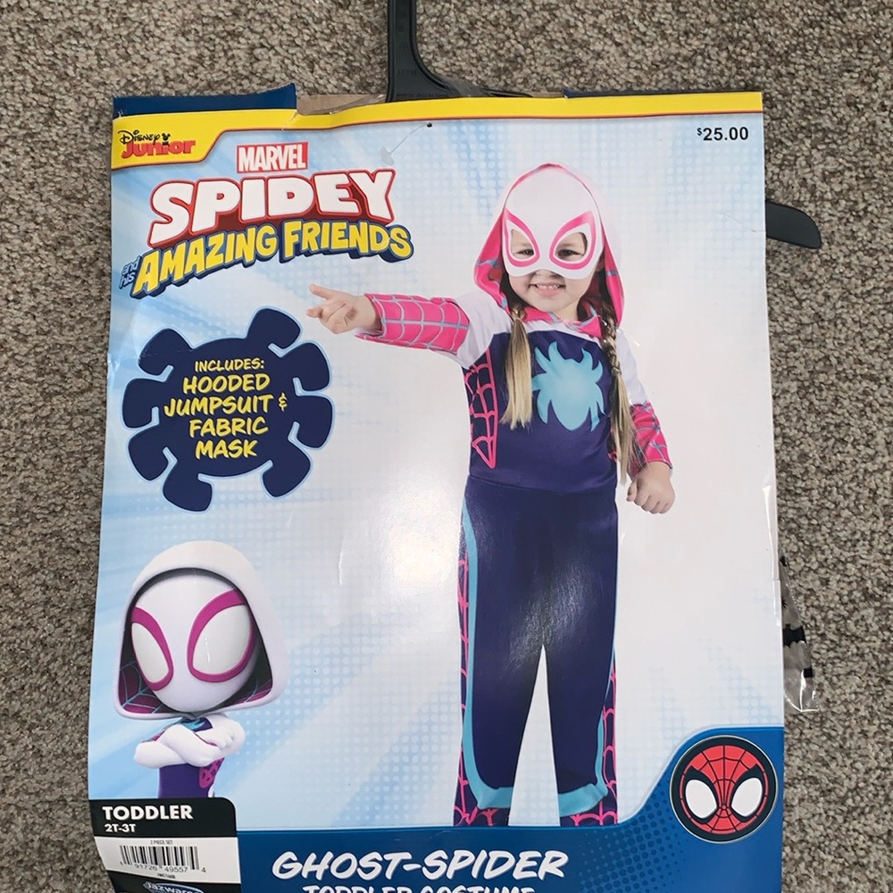 • Ghost Spider Toddler Costume •